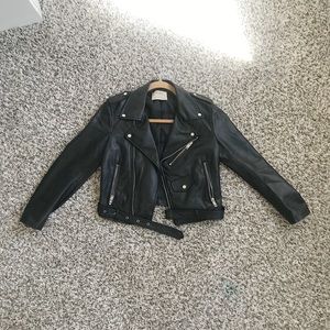 ZARA Vegan Leather Jacket